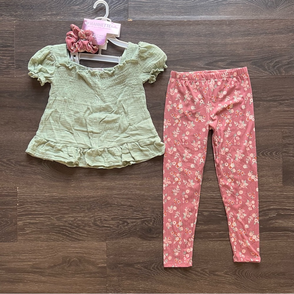 Nannette Kids 3 Piece Spring Outfit